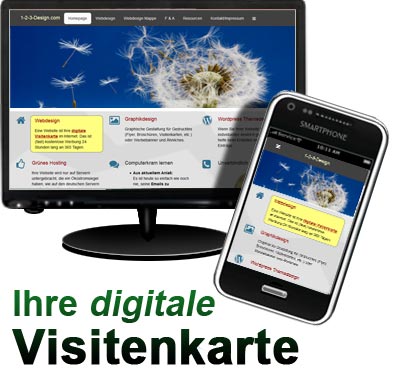 Digitale Visitenkarte